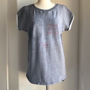 Sportiqe Unisex Short Sleeve Pullover Shirt Chicago Bulls Lounge Comfy Sporty